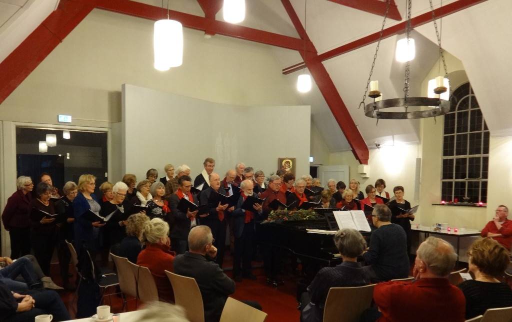 Kerstconcert 19 december in de Engel voor familie, bekenden, relaties en oud-leden